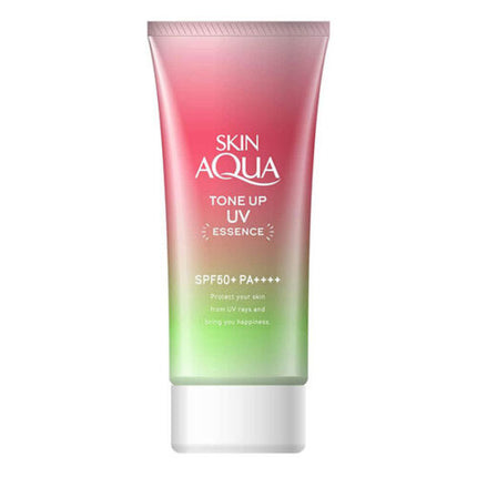 Rohto Skin AQUA Tone Up UV Essence Sunscreen 80g SPF 50+ PA++++