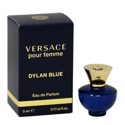 Versace Dylan Blue Pour Femme for Women 0.17oz 5ml EDP Mini Splash New in Box